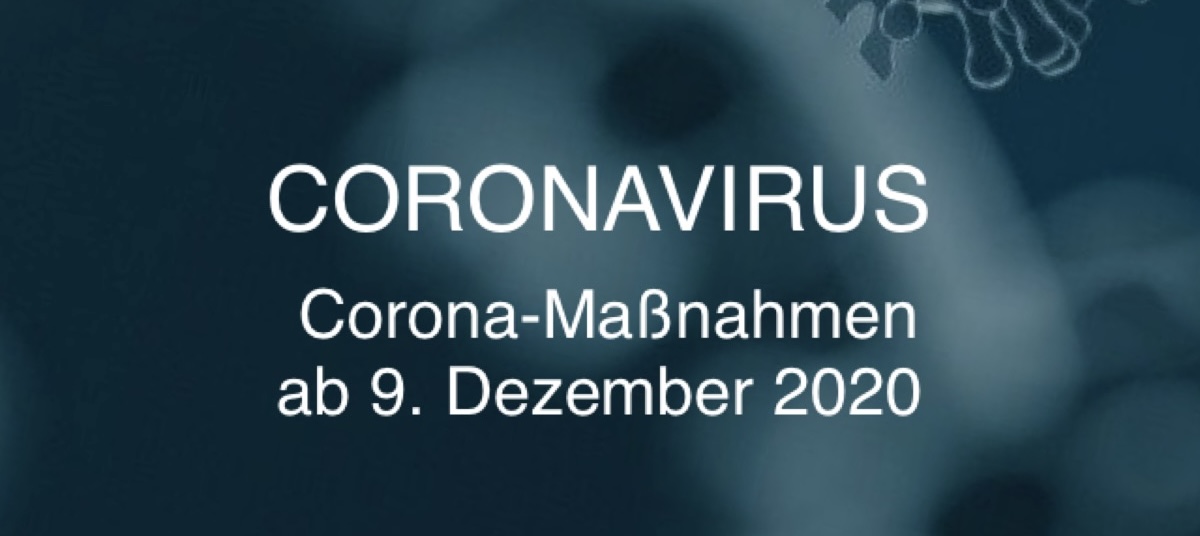 Corona Massnahmen Ab 9 Dezember 2020 Landkreis Hof